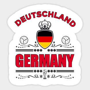 DEUTSCHALND | Deutscher Fußball | Germany Football Sticker